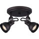 Madison 2 Light Oil Rubbed Bronze Track Ceiling Light