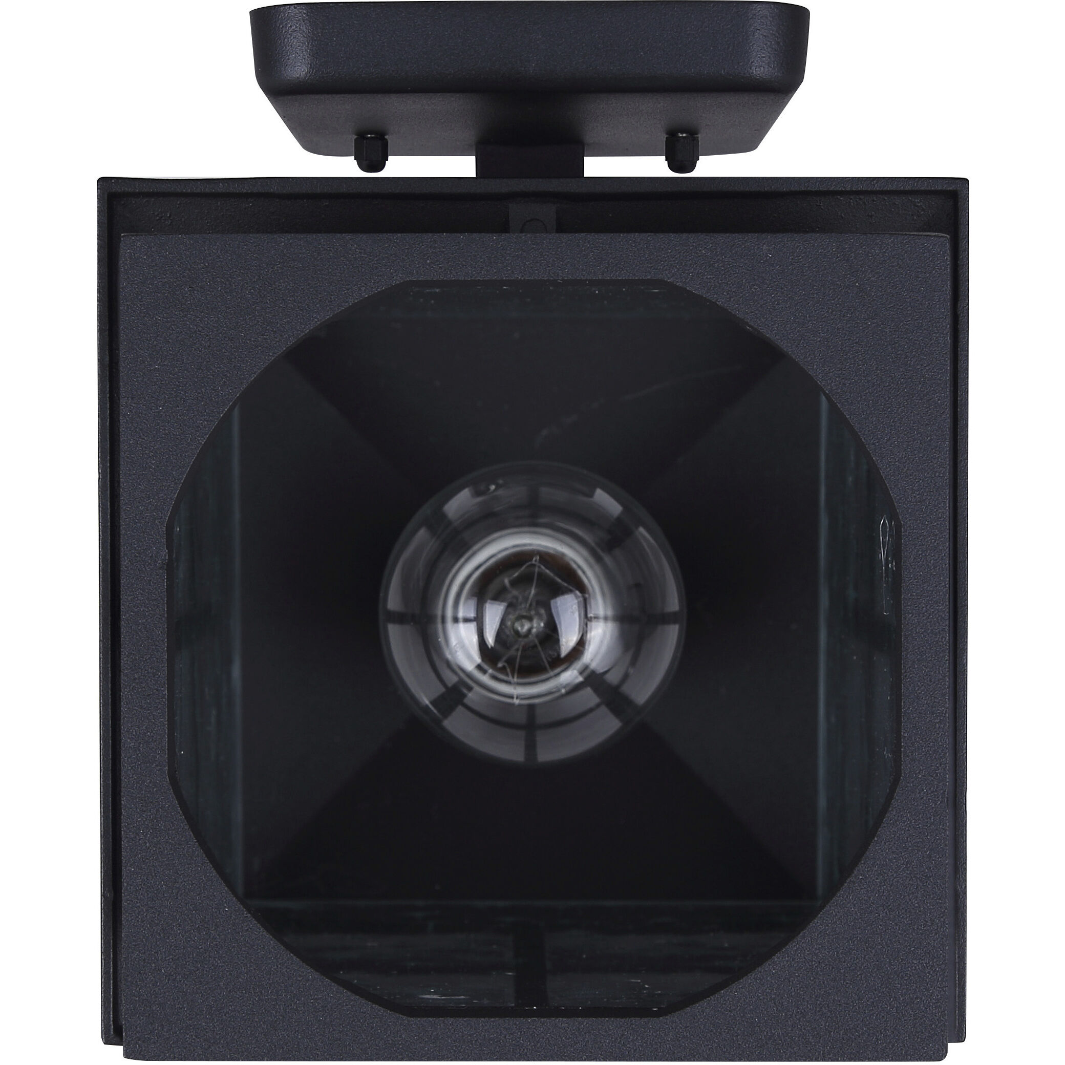 Dom 1 Light 11.5 inch Sand Black Outdoor Wall Lantern