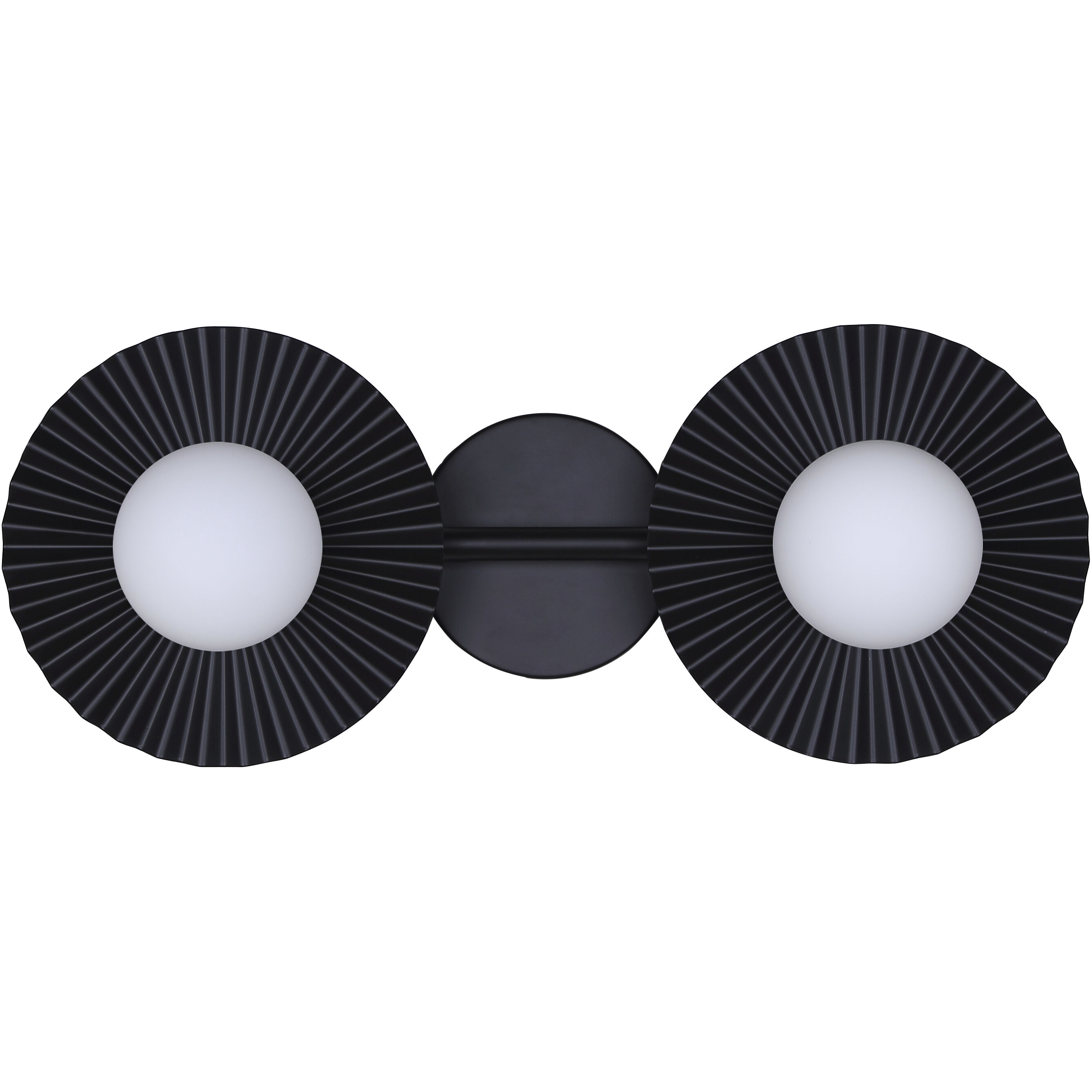 Payton 2 Light 20 inch Black Vanity Light Wall Light