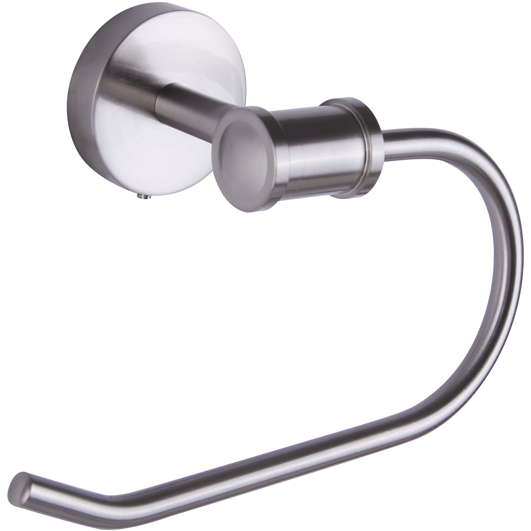 Carson 7 inch Brushed Nickel Towel Ring