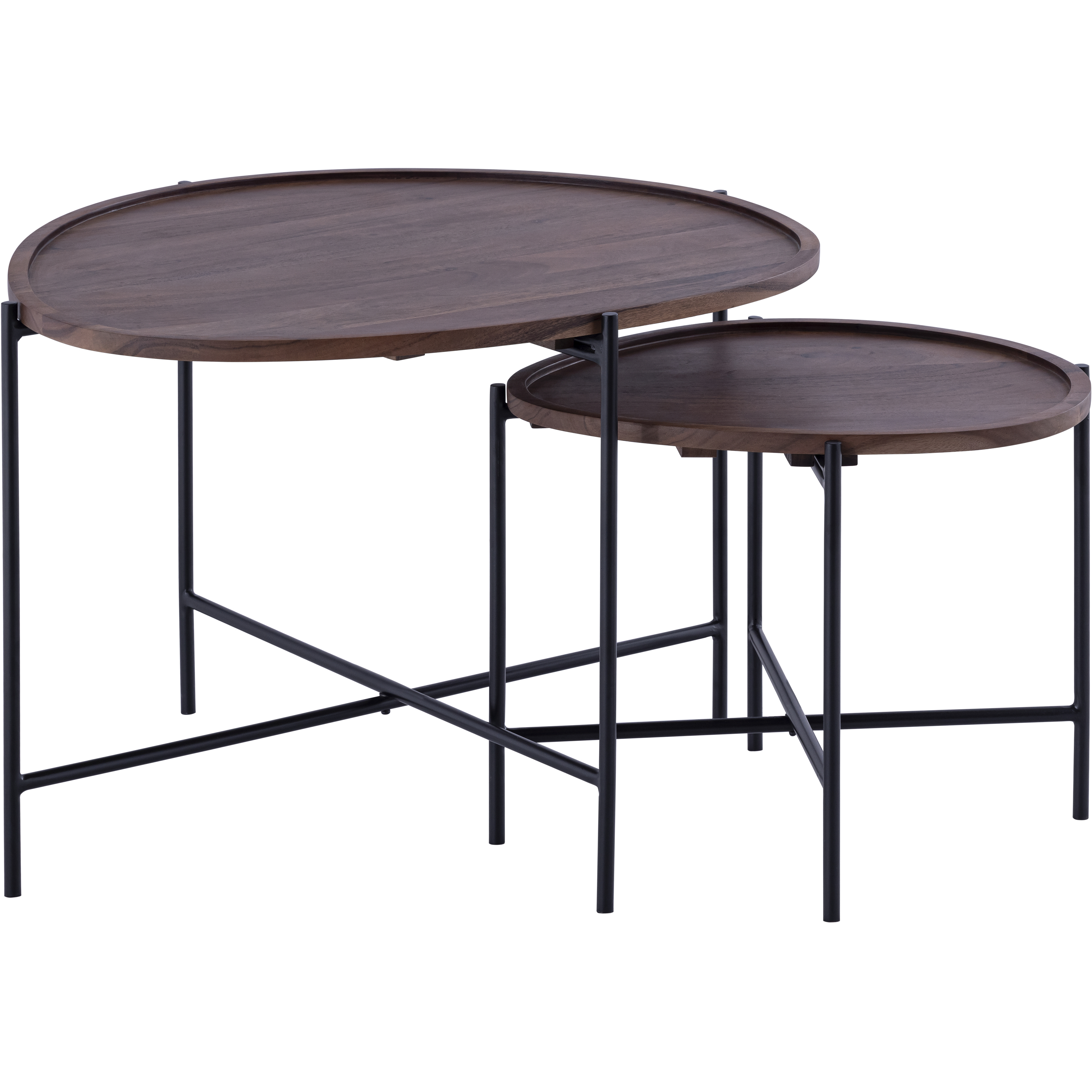 Koda 26 X 23 inch Walnut Table Set