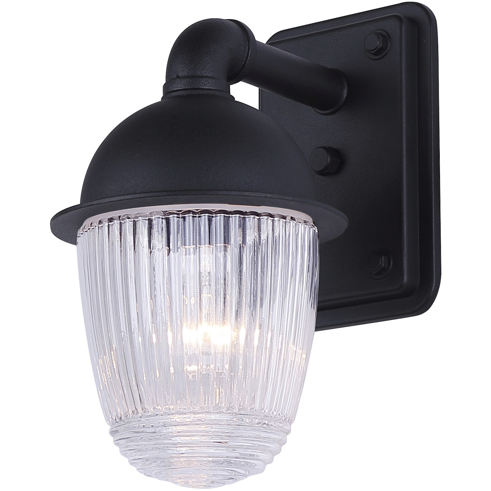 Seni 1 Light 5 inch Black Outdoor Lantern