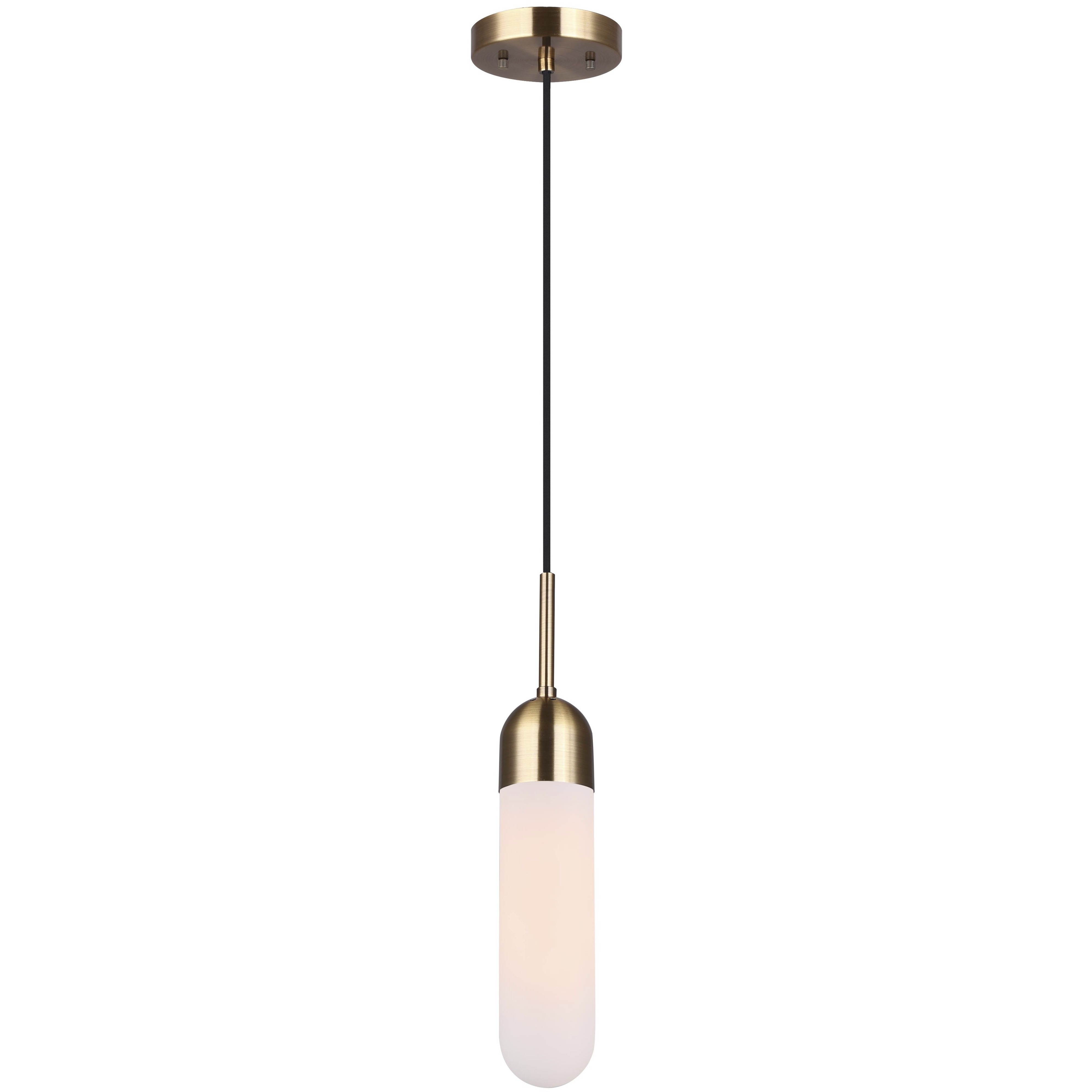 Bevin 1 Light 4.75 inch Gold Pendant Ceiling Light