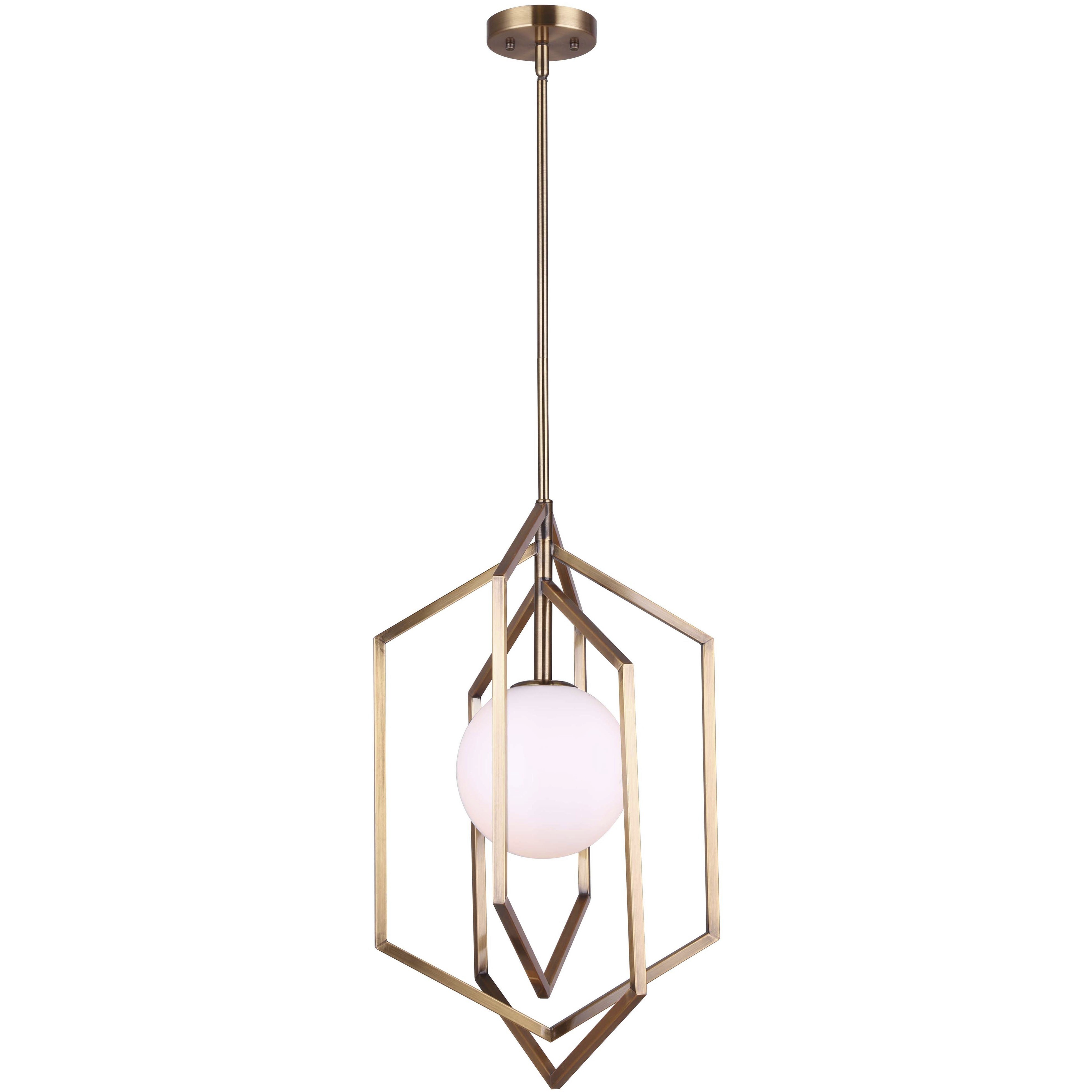 Valen 1 Light 14 inch Gold Pendant Lighting Ceiling Light