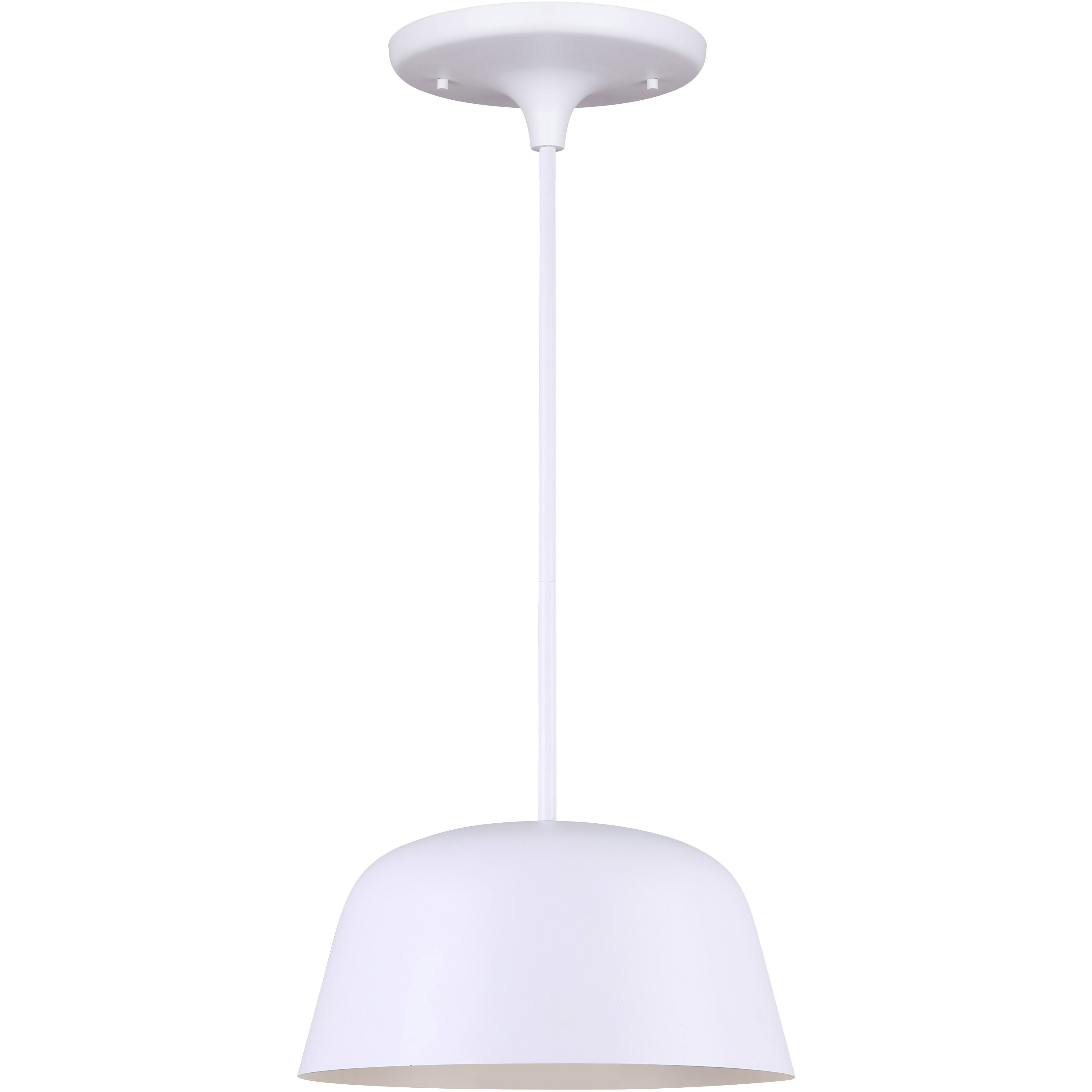Kiliam 1 Light 12.63 inch Matte White Pendant Ceiling Light