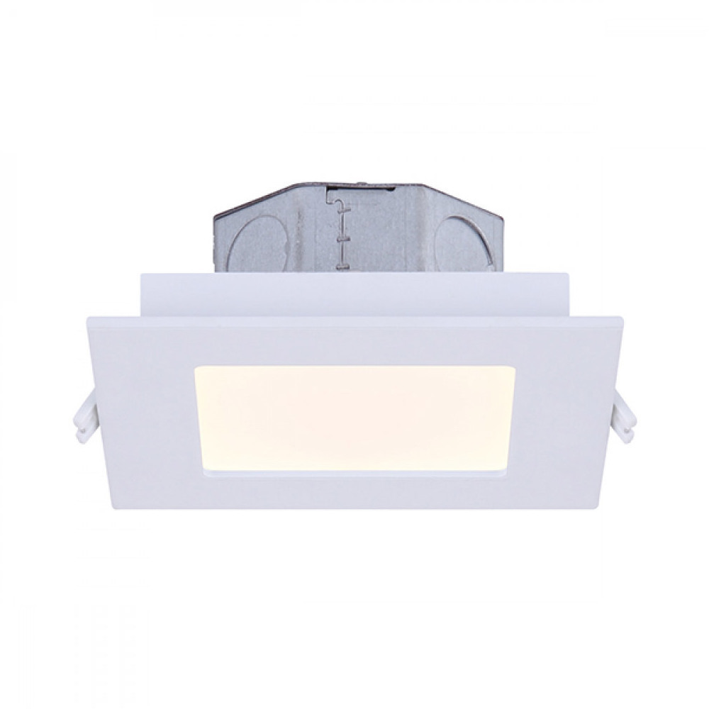 Signature White Recessed Downlight, Square