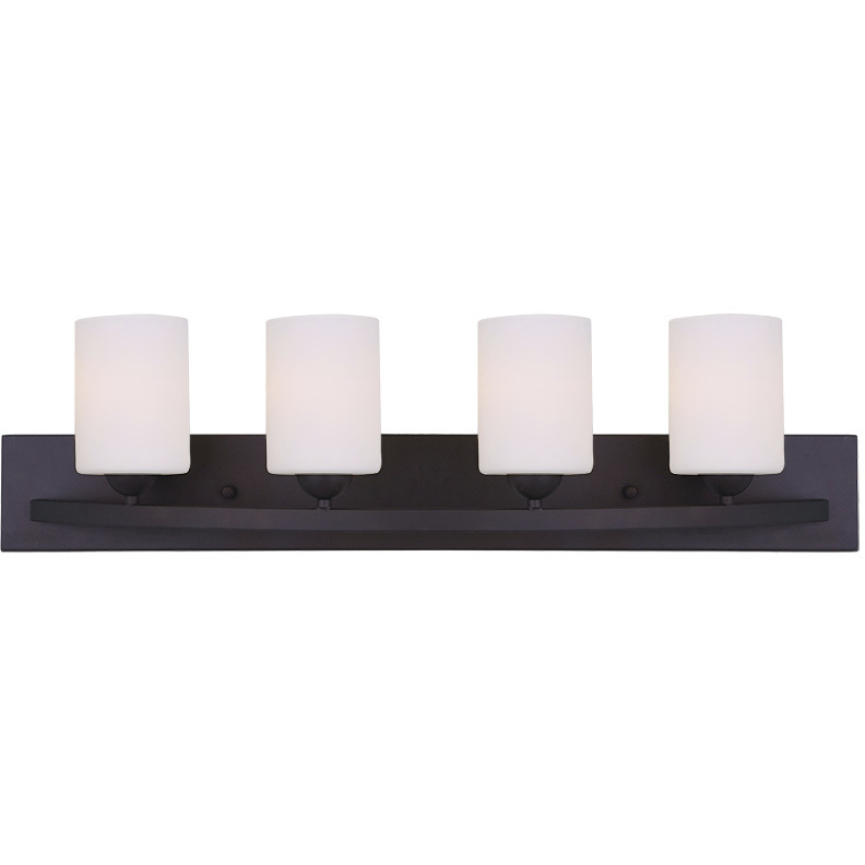 Madison 4 Light 32 inch Oil Rubbed Bronze Vanity Light Wall Light