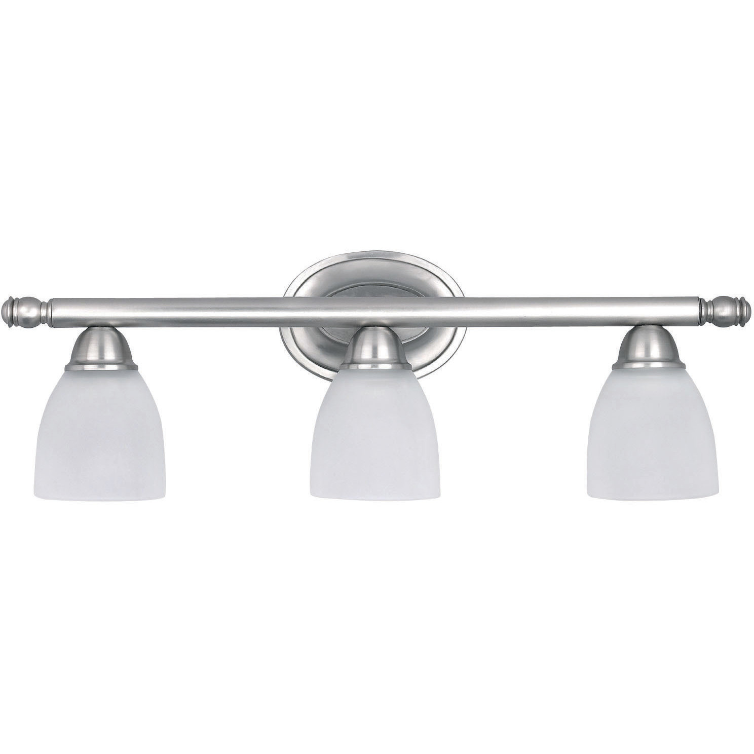 Madison 3 Light 25 inch Brushed Pewter Vanity Light Wall Light