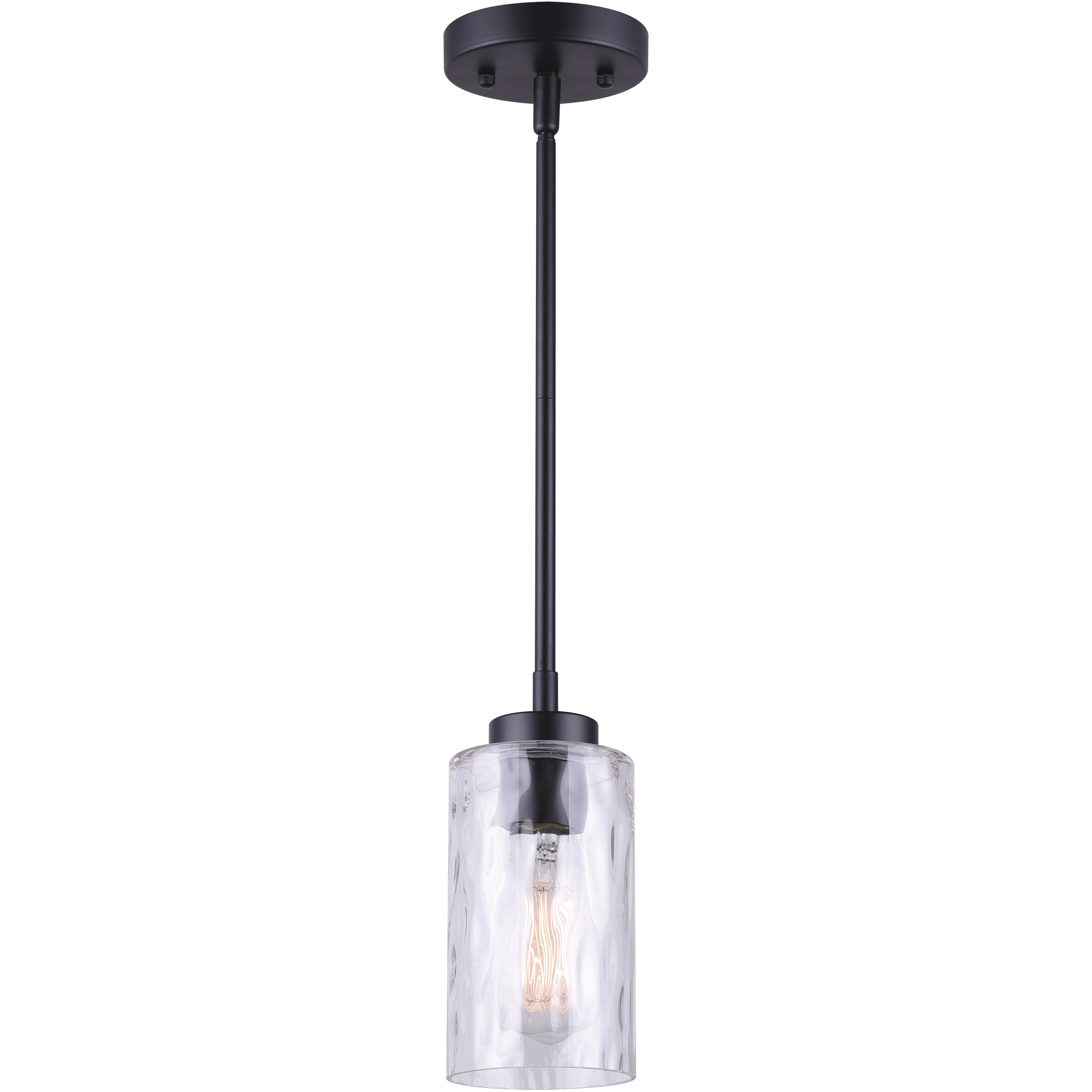Madison 1 Light 4.75 inch Black Pendant Ceiling Light