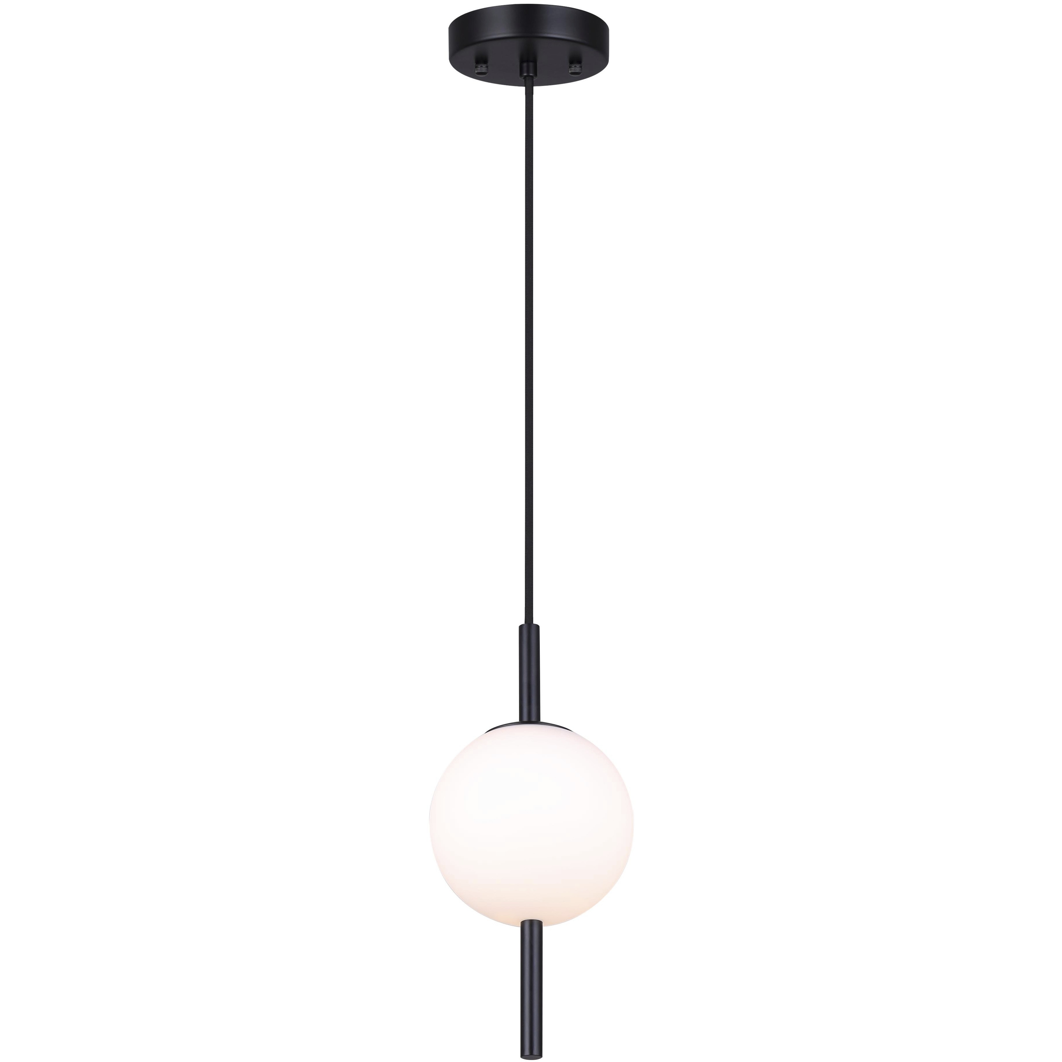 Nara 1 Light 6 inch Black Pendant Ceiling Light