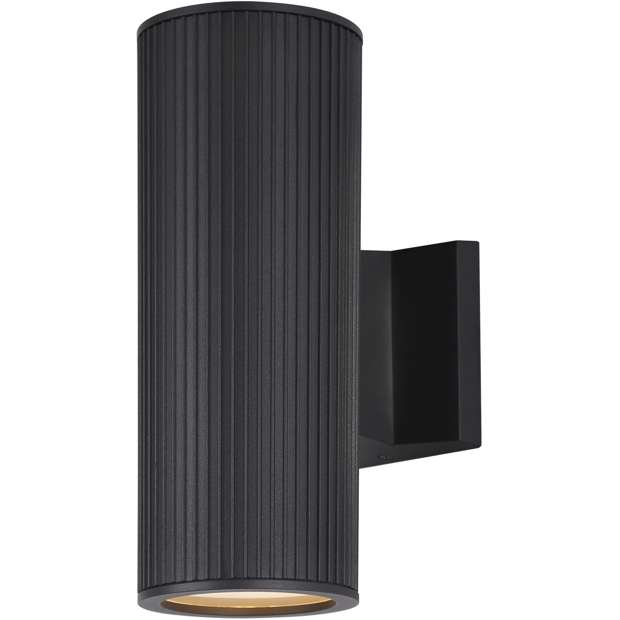 Rexton 2 Light 11.75 inch Black Outdoor Wall Lantern