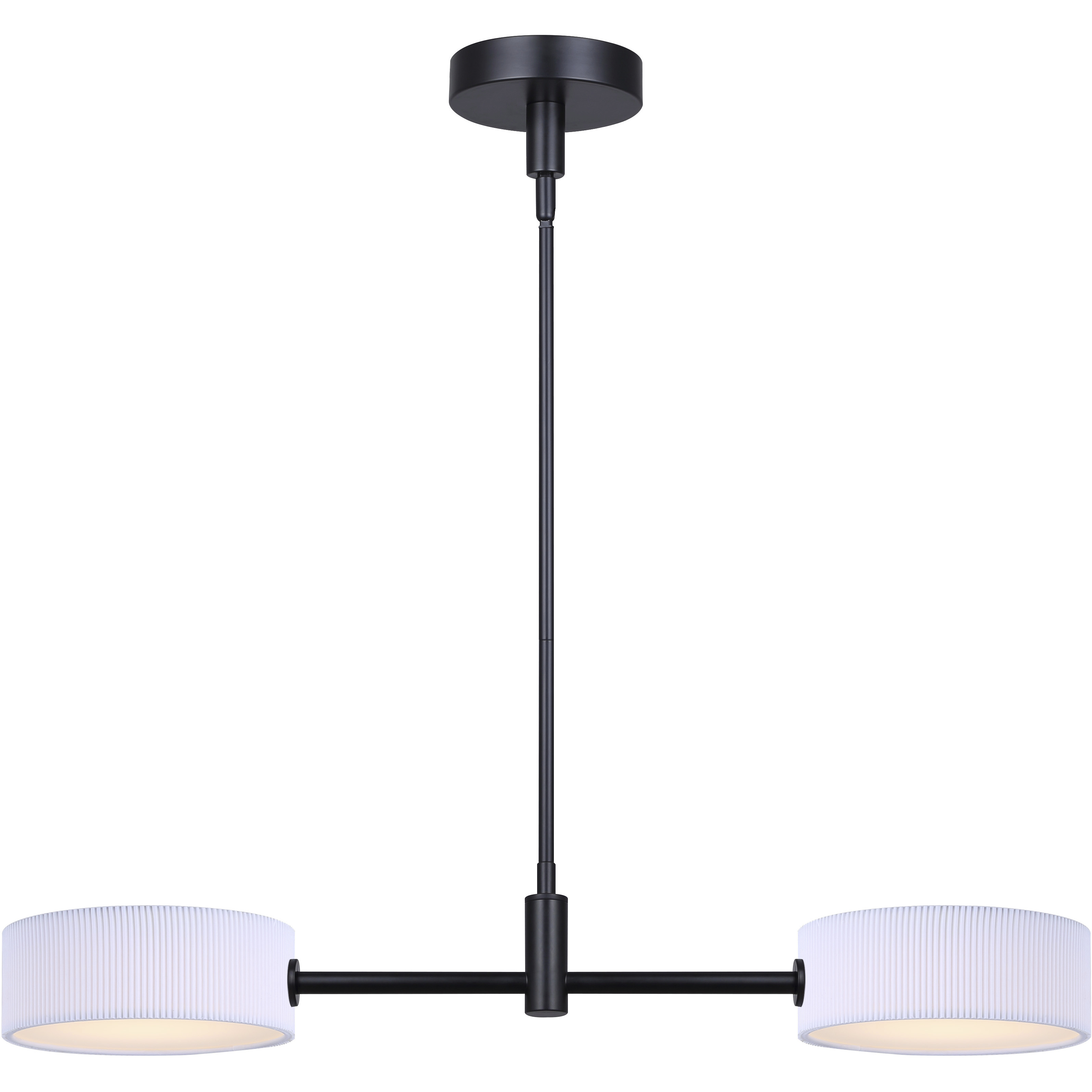Carmynn LED 8.13 inch Black Pendant Ceiling Light