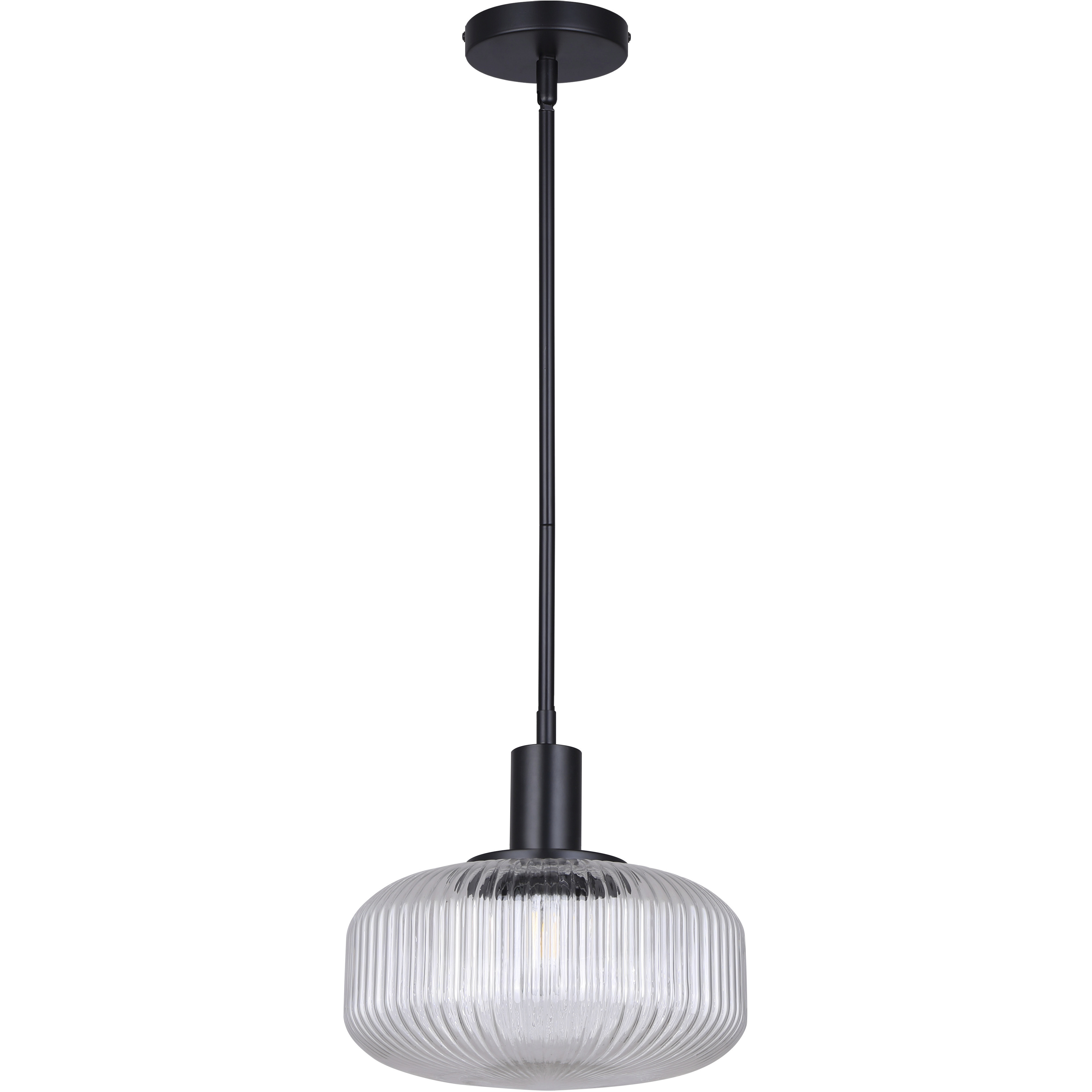 Ledger 1 Light 10.5 inch Black Pendant Ceiling Light