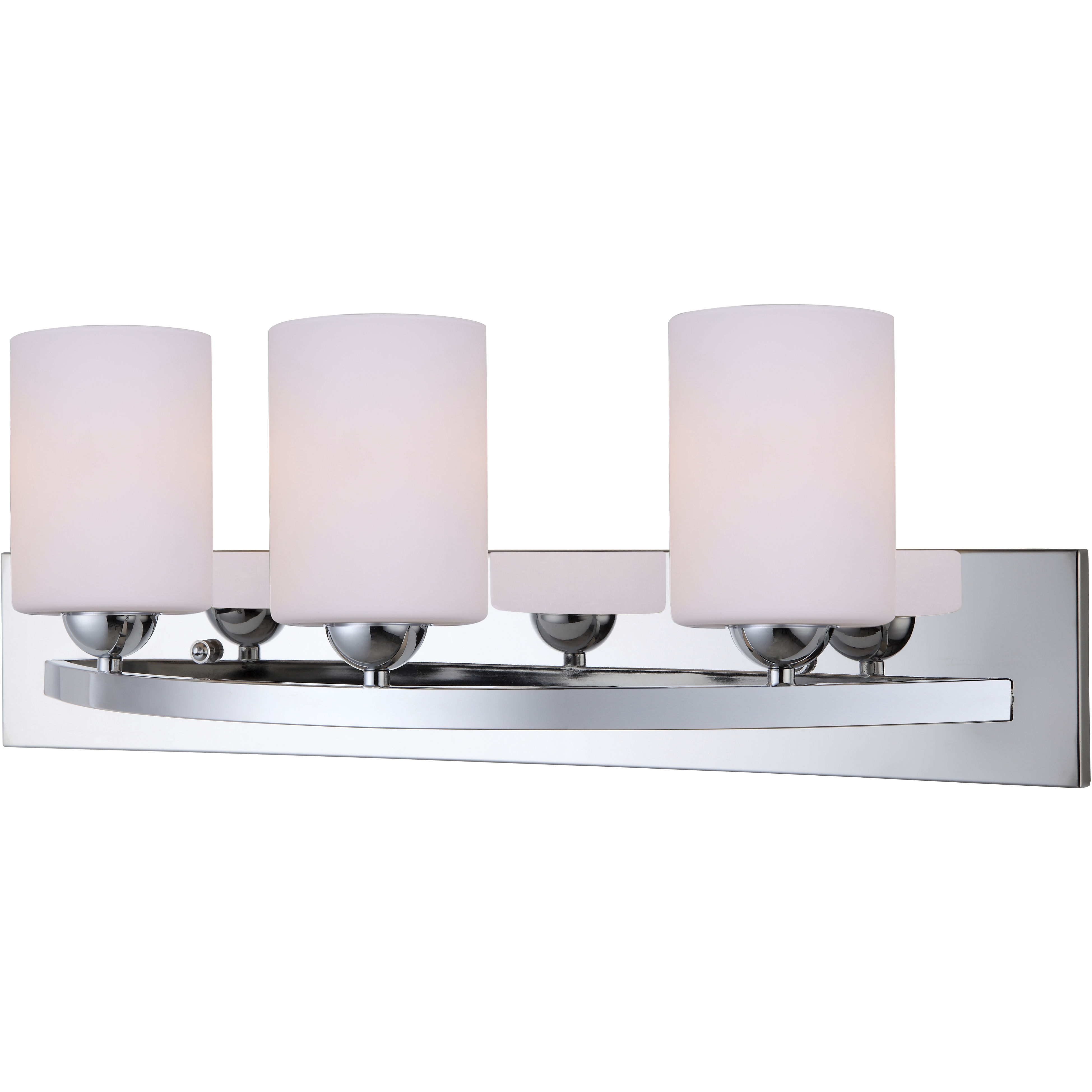Madison 3 Light 24 inch Chrome Vanity Light Wall Light