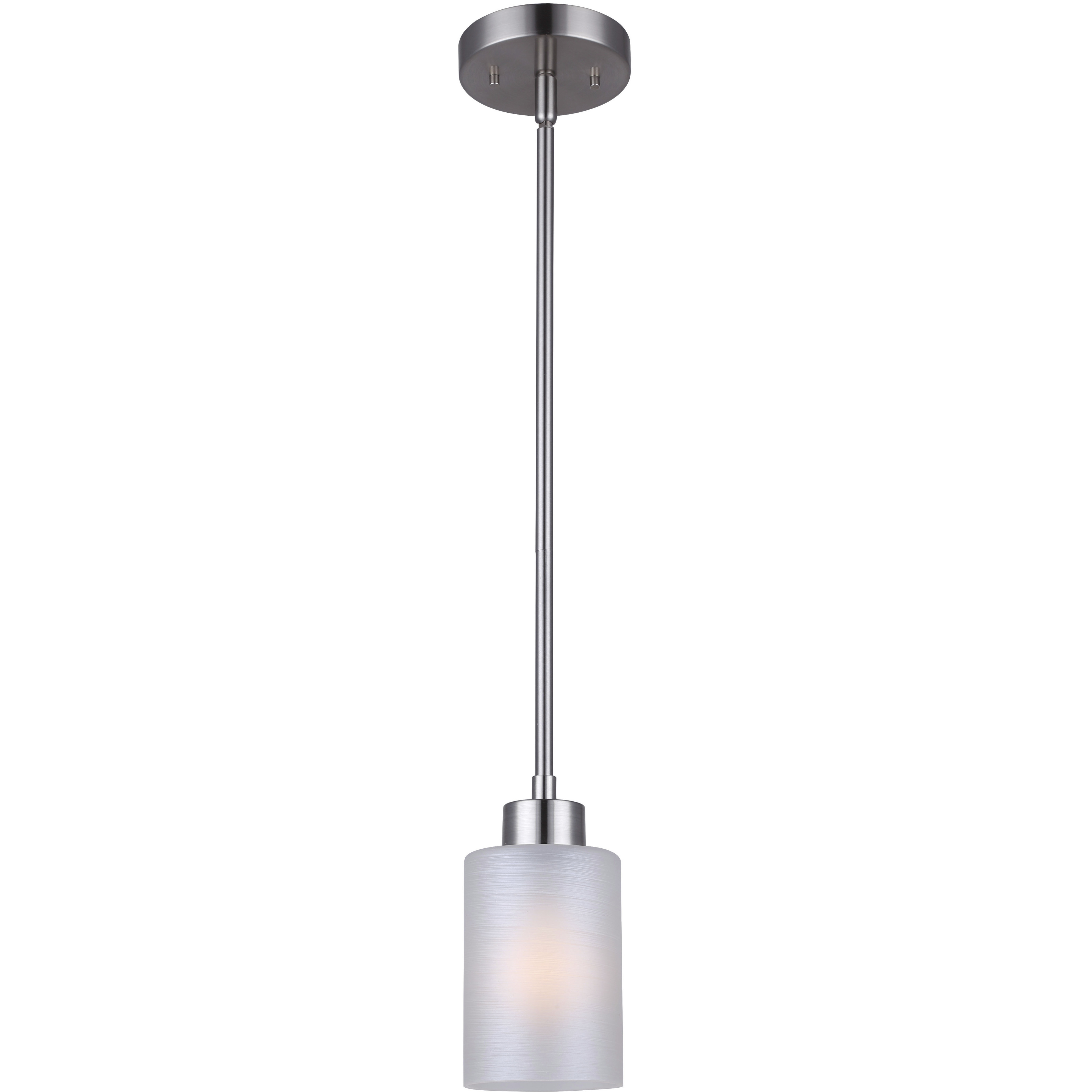 Madison 1 Light 4.75 inch Brushed Pewter Pendant Light Ceiling Light