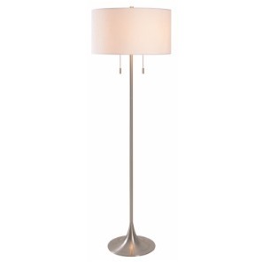 Clara 61 inch 100.00 watt Gold Floor Lamp Portable Light