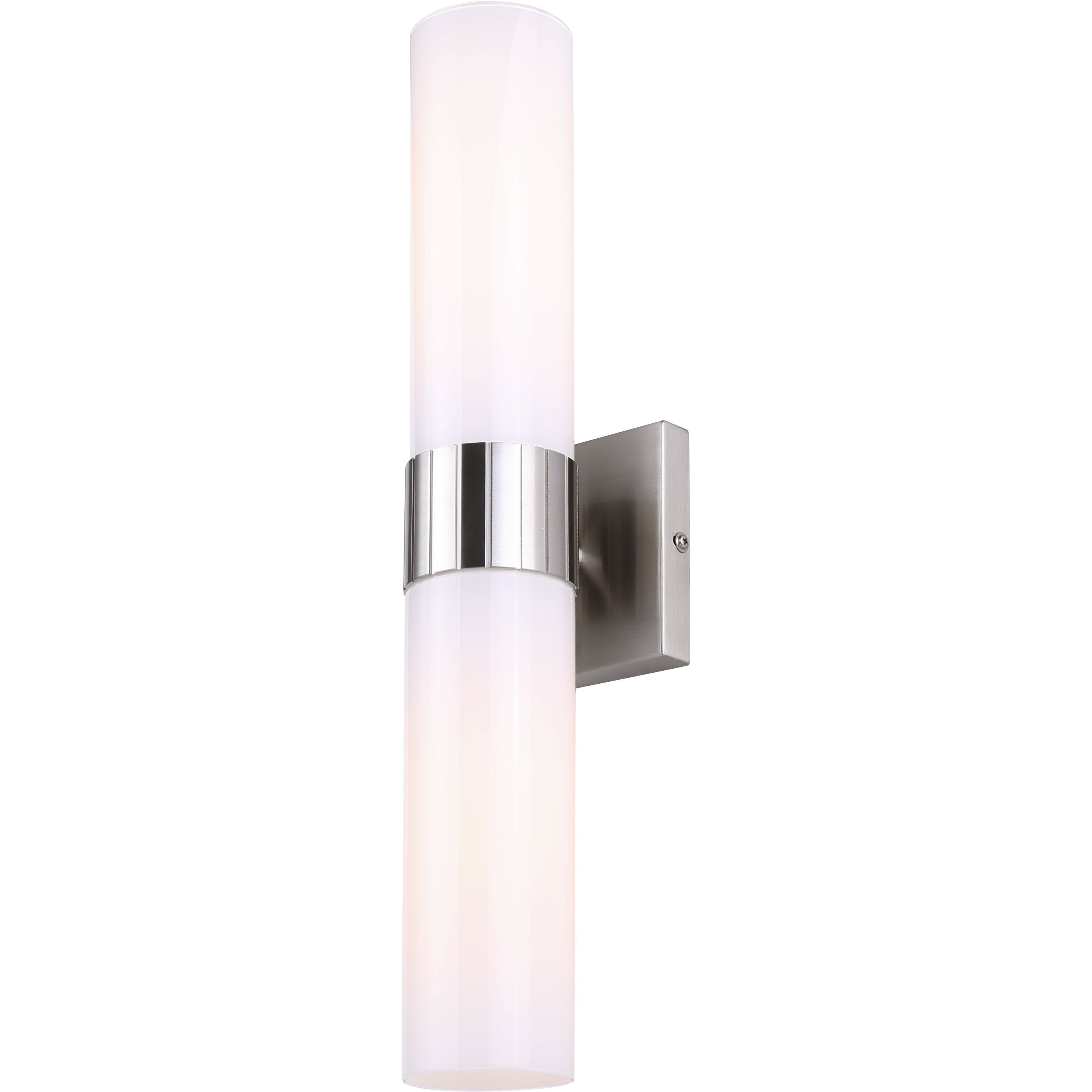 Maxine 2 Light 4.75 inch Brushed Nickel Vanity Light Wall Light
