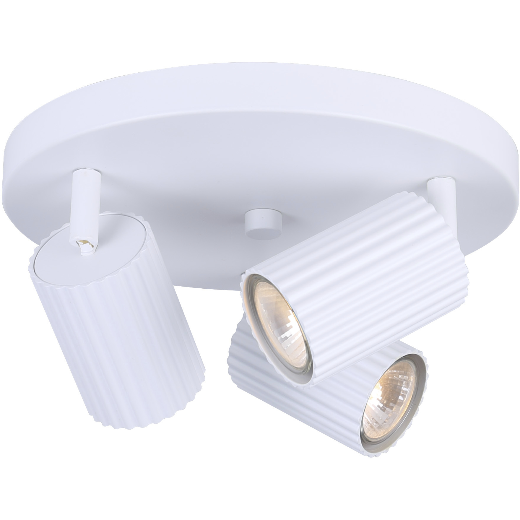 Rexton 3 Light White Track Lighting Ceiling Light