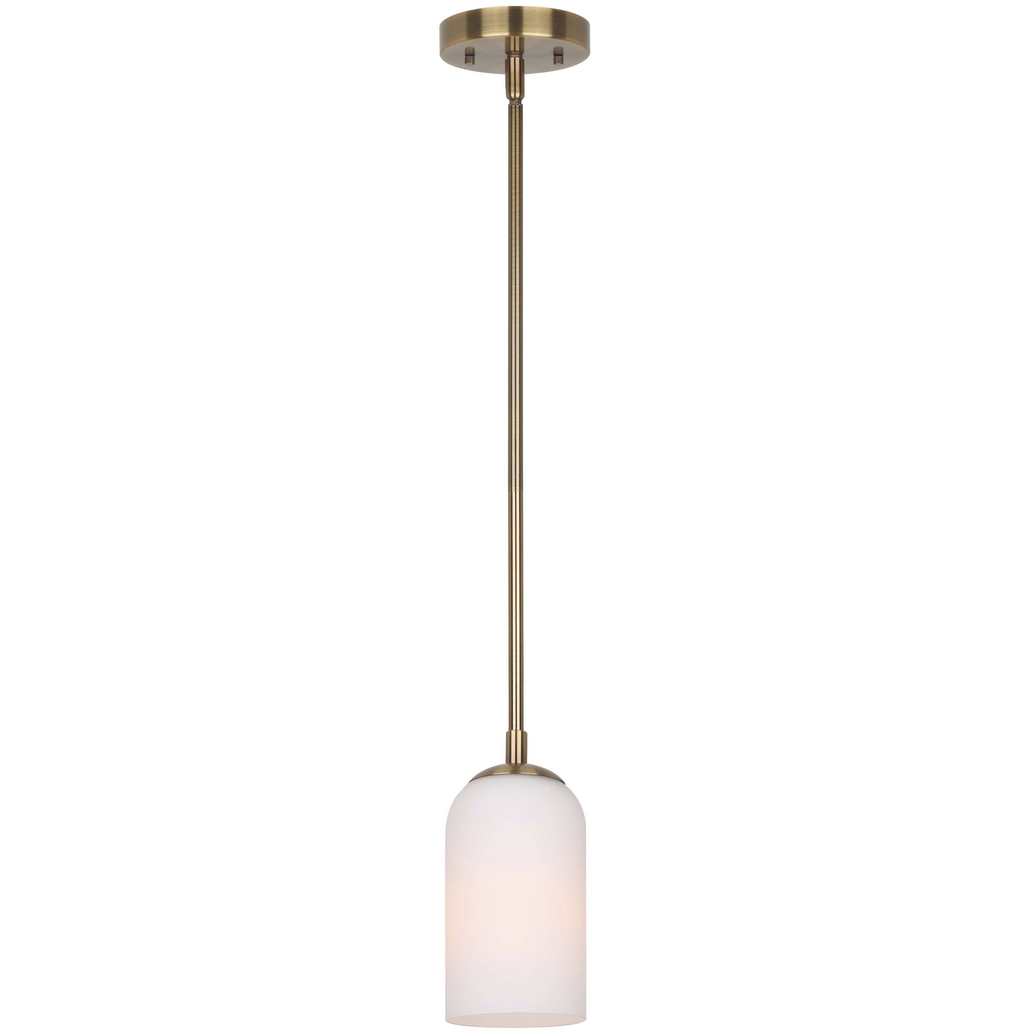 Novalee 1 Light 4.75 inch Gold Pendant Ceiling Light