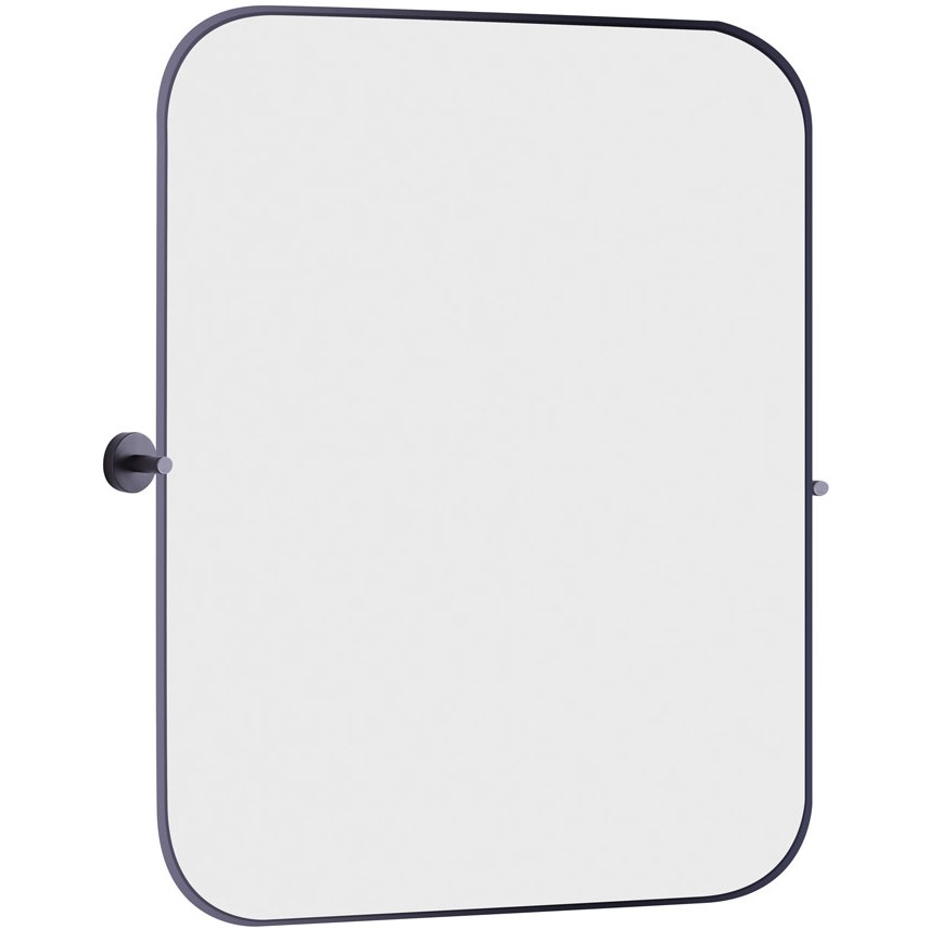 Cain 23 X 20 inch Matte Black Mirror
