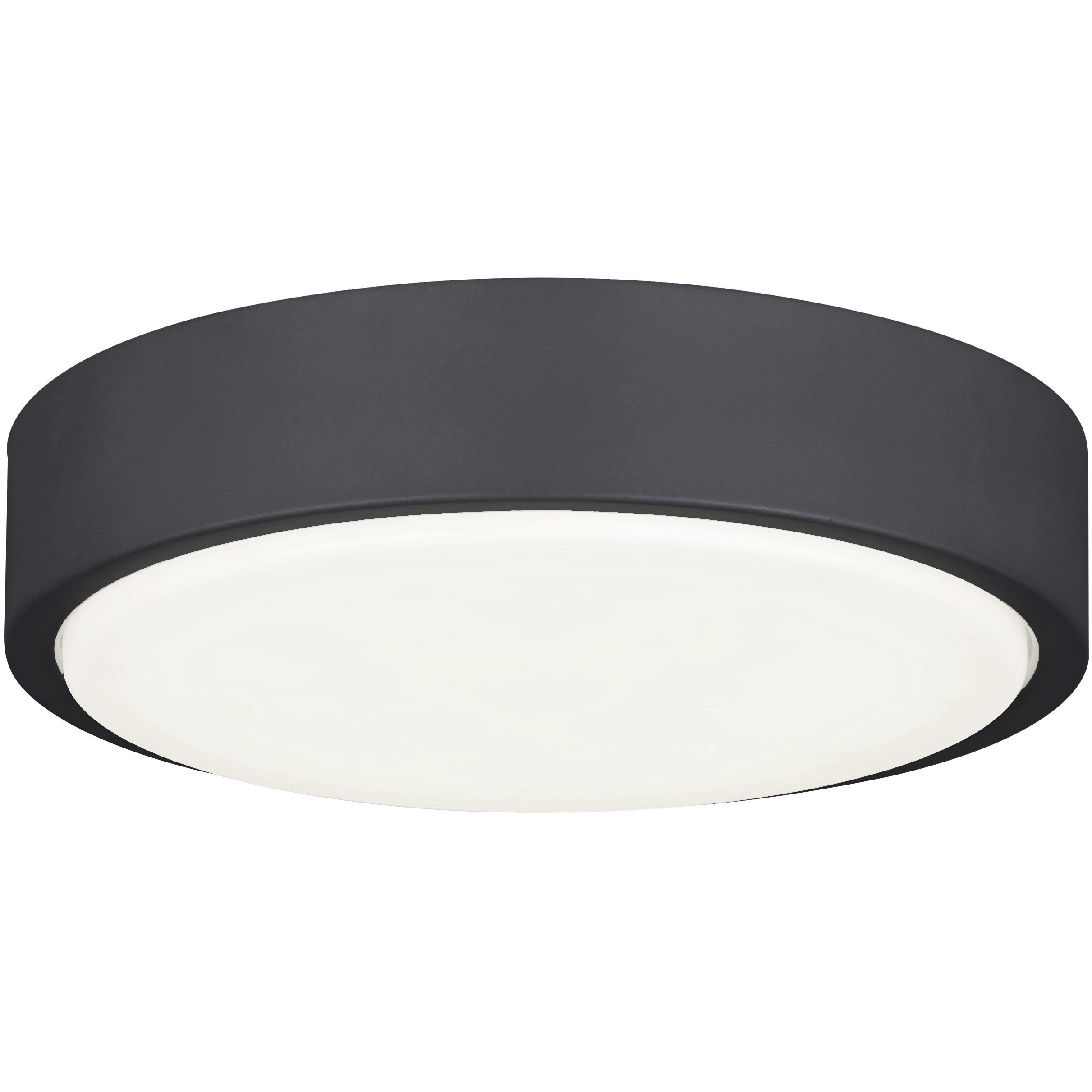 Fanbos LED Matte Black Industrial Fan Light Kit