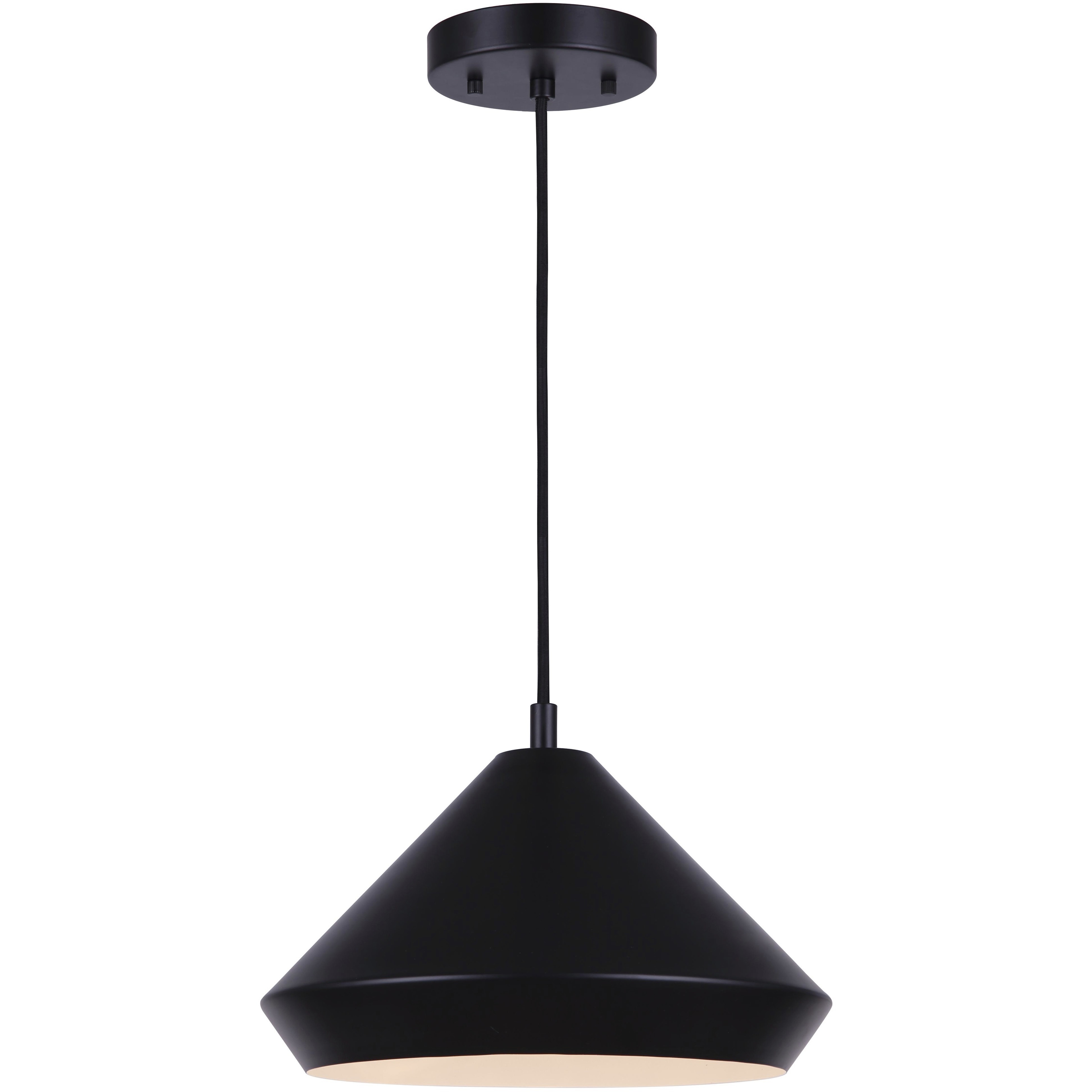 Byck 13 inch Black Pendant Lighting Ceiling Light