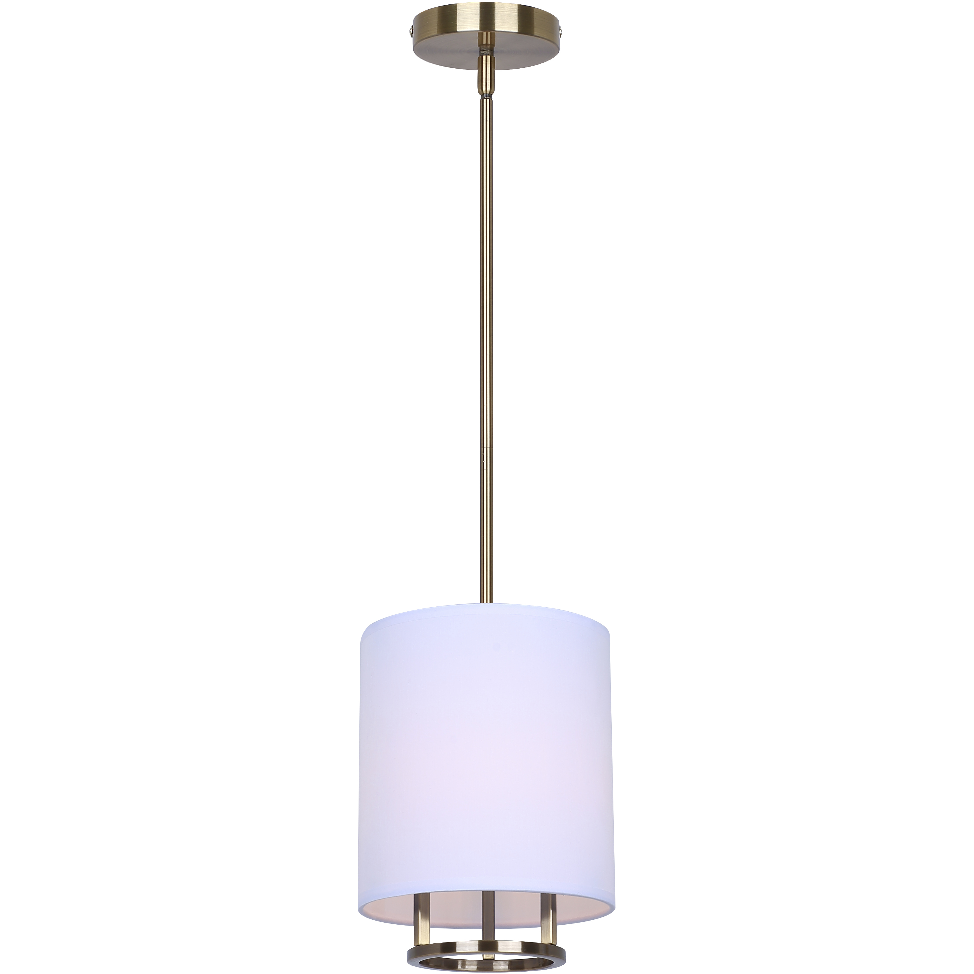 Bonnie 1 Light 8 inch Gold Pendant Ceiling Light