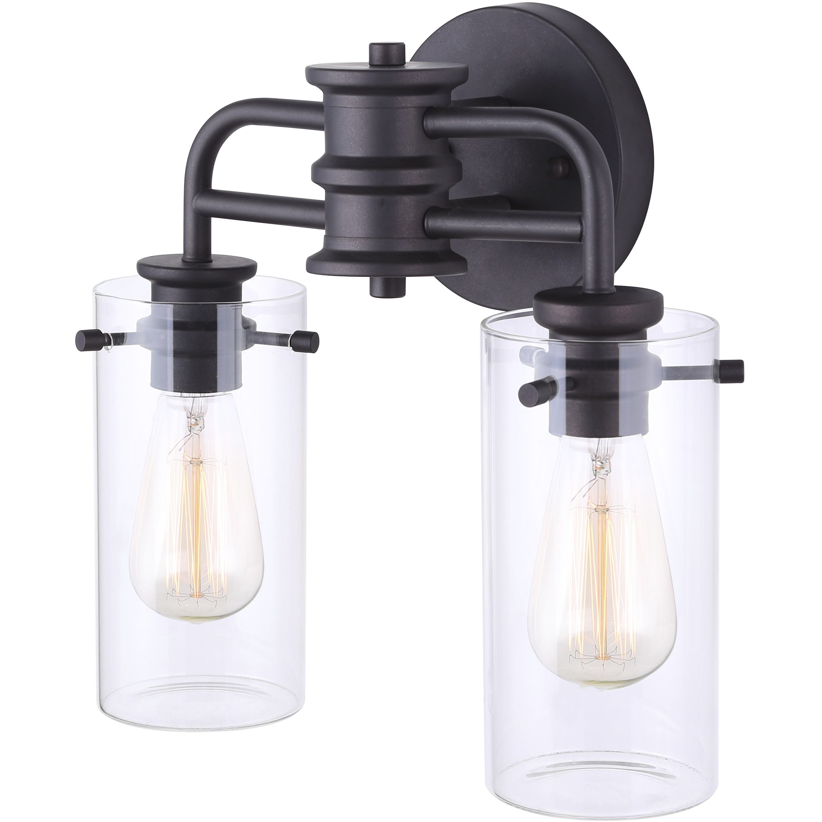 Madison 2 Light 14 inch Oil Rubbed Bronze Vanity Light Wall Light