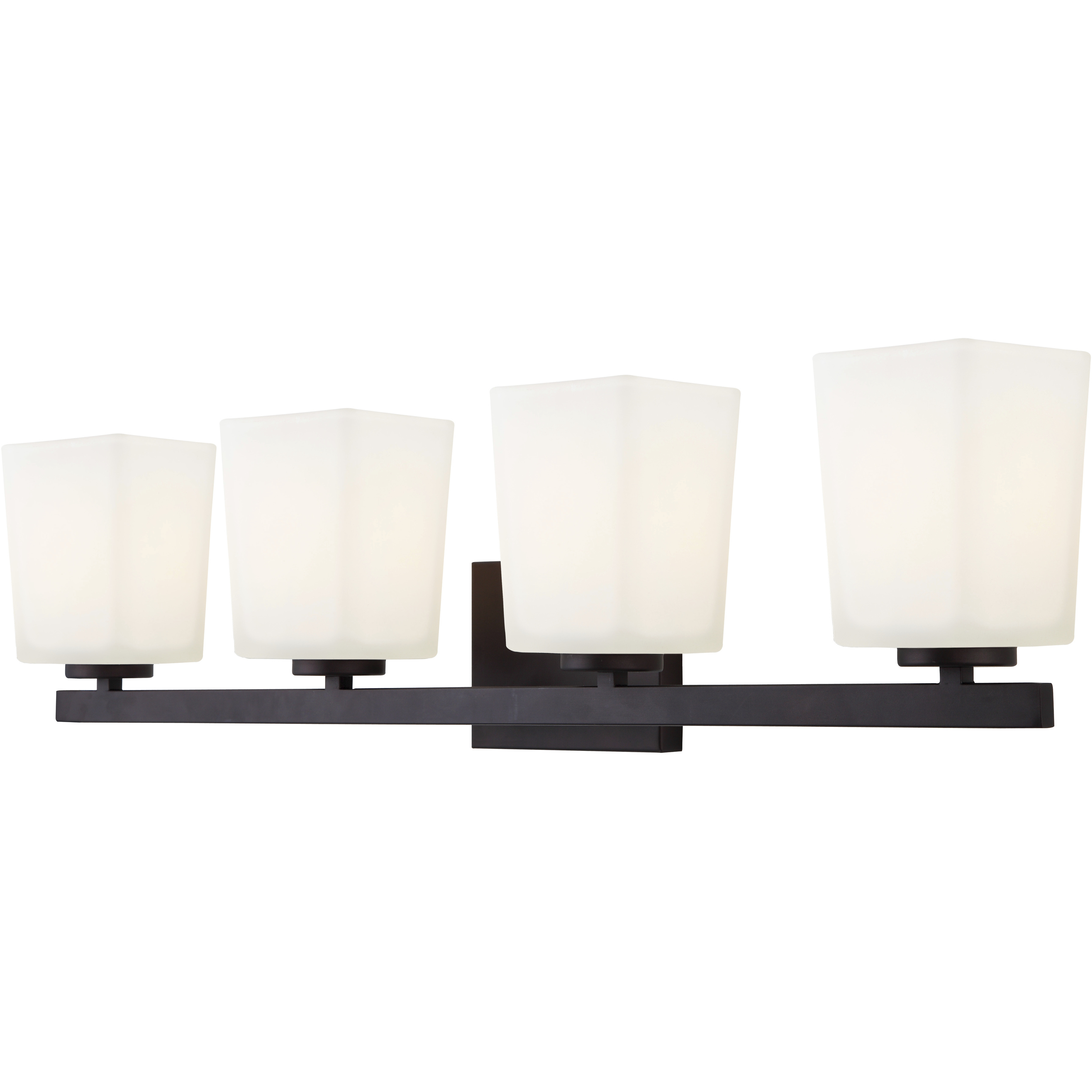 Madison 4 Light 31 inch Oil Rubbed Bronze Vanity Light Wall Light