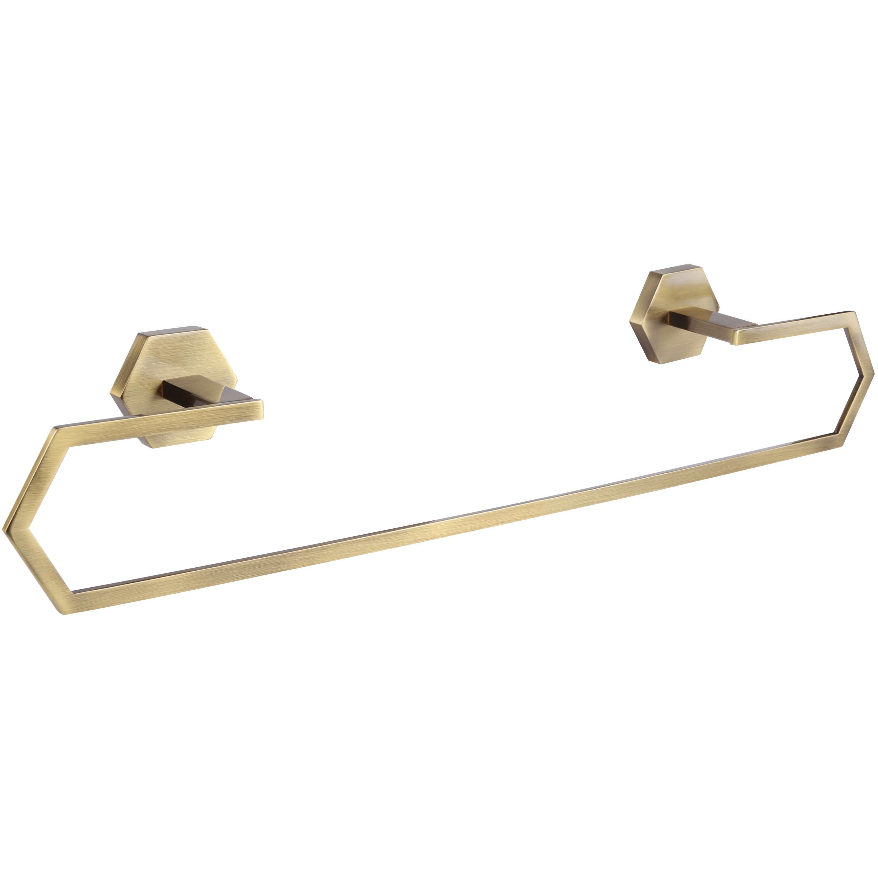 Atalee 23.63 inch Gold Towel Bar